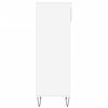 vidaXL Shoe Cabinet High Gloss White 40x36x105 cm Engineered Wood