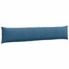 vidaXL Sofa Pillows 2 pcs Blue 200 x 40 cm Corduroy Fabric