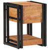vidaXL Bedside Cabinet 2 pcs Brown 30 x 30 x 40 cm Solid acacia wood