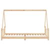 vidaXL Kids Bed Frame 90x200 cm Solid Wood Pine