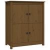 vidaXL Sideboard Honey Brown 83x41.5x100 cm Solid Wood Pine