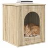 vidaXL Cat House Sonoma 53 x 52 x 62 cm Engineered Wood
