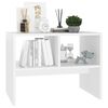 vidaXL Side Table White 60x40x45 cm Engineered Wood
