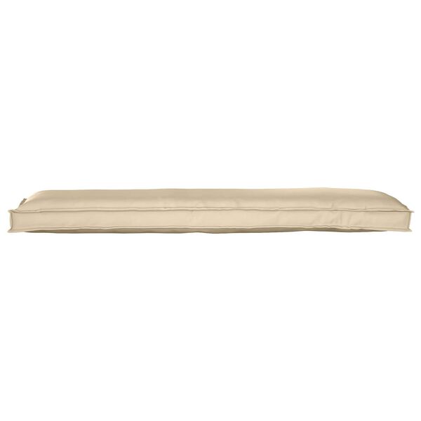 vidaXL Cushion Beige 150 x 40 x 8 cm Oxford Fabric