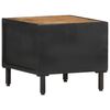 vidaXL Bedside Cabinet 40x40x35 cm Rough Mango Wood