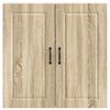 vidaXL Kitchen Cabinet Sonoma Oak 80 x 31 x 80 cm Engineered Wood