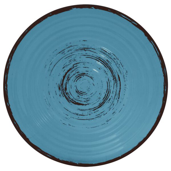 Eurotrail Tableware Bahia16 pcs Melamine Black and Blue