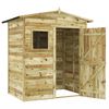 vidaXL Garden House Shed 1.5x2 m Impregnated Pinewood