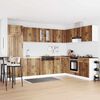vidaXL Kitchen Cabinet with Storage Lucca Old Wood 80 x 46 x 81.5 cm