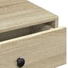 vidaXL Coffee Table Sonoma Oak 90x90x28 cm Engineered Wood