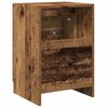 vidaXL Bathroom Cabinet Old Wood 40 x 37 x 59 cm Engineered wood