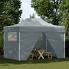 vidaXL Party Tent Folding Anthracite 280 x410 x 315 cm Oxford Fabric