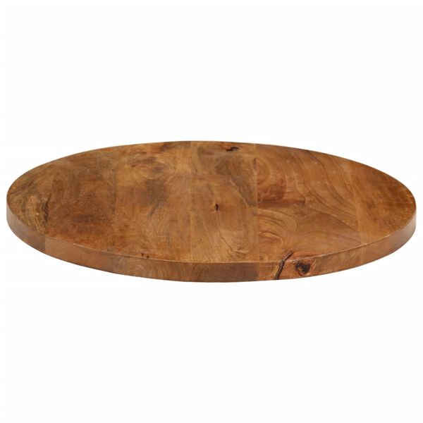 vidaXL Table Top &Oslash; 40x3.8 cm Round Solid Wood Mango
