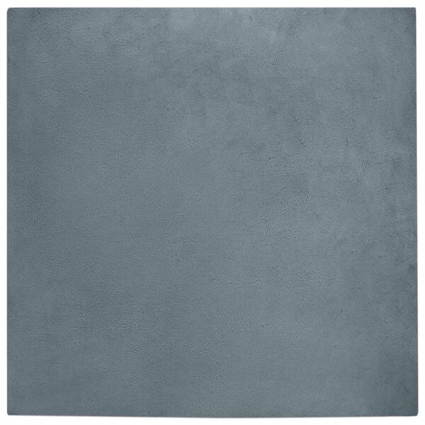 vidaXL Faux Rabbit Fur Rug Olite Anthracite 120 x 120 cm Polyester