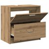 vidaXL Bathroom Cabinet Artisan Oak 59 x 37 x 59 cm Engineered wood