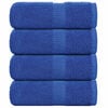 vidaXL Wash Towels FROGN 4 pcs Blue 30 x 30 cm 360 100% Cotton