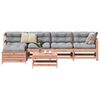 vidaXL 6 Piece Garden Sofa Set Solid Wood Douglas Fir