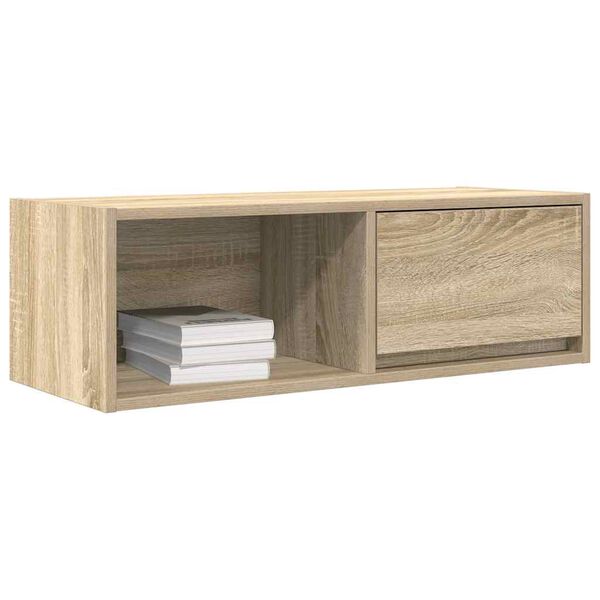 vidaXL TV Cabinets 2 pcs Sonoma Oak 80x31x25.5 cm Engineered Wood