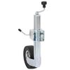 vidaXL Trailer Jack Wheel 60 mm with 2 Support Tubes and 3 Split Clamps