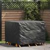 vidaXL Furniture Cover Plain Black 125 x 125 x 74 cm Fabric