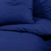 vidaXL Duvet Cover Set Navy Blue 220x240 cm Light-weight Microfiber