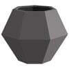 vidaXL Planter Black 50 x 50 x 40 cm Steel