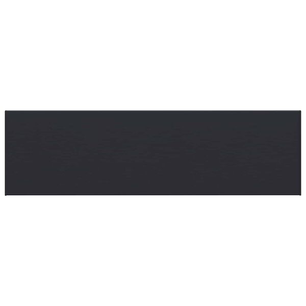 vidaXL Window Sill Anthracite with Wood Grain 140 x 45 x 4.5 cm PVC