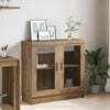 vidaXL Book Cabinet Artisan Oak 82.5x30.5x80 cm Engineered Wood