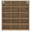 vidaXL Shoe Cabinet Artisan Oak 77.5 x 30 x 83.5 cm Engineered Wood
