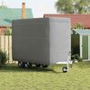 vidaXL Horse Trailer Cover Grey 334x148x230 cm Non-woven Fabric