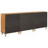 vidaXL Sideboard 3 pcs Brown 60 x 33 x 75 cm Solid mango wood
