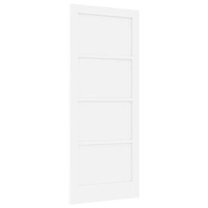 vidaXL Interior Door ORKDAL White 83 x 202 cm Plywood