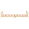 vidaXL Kids Bed Frame 90x200 cm Solid Wood Pine