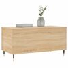 vidaXL Coffee Table Sonoma Oak 90x44.5x45 cm Engineered Wood