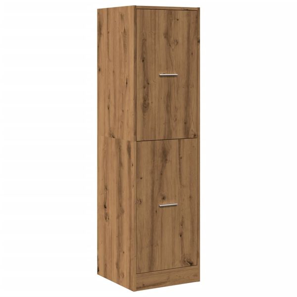 vidaXL Apothecary Cabinet&nbsp;Artisian Oak 40x41x144.5 cm Engineered Wood