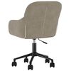 vidaXL Office Chair with Wheel Light Grey 56 x 61.5 x 72 cm Velvet