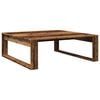 vidaXL Coffee Table Old Wood 100x100x35 cm Engineered Wood