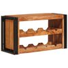 vidaXL Wine Rack Brown 80 x 45 x 33 cm Solid Acacia Wood