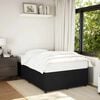 vidaXL Bed Frame without Mattress Black 120x200 cm Velvet