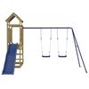 vidaXL Outdoor Playset Impregnated Wood Pine