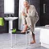 RIDDER Bathroom Stool Zac Black 100 kg A0220010