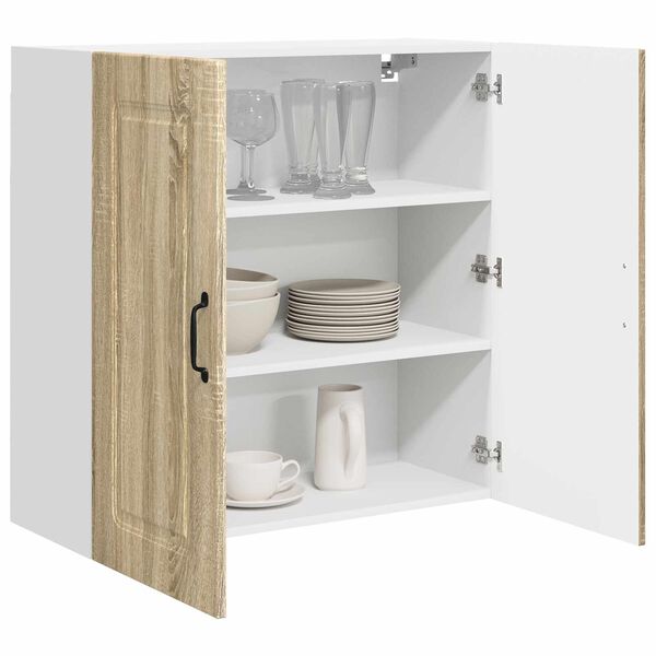vidaXL Kitchen Cabinet with Storage Kalmar Sonoma Oak 80 x 31 x 80 cm
