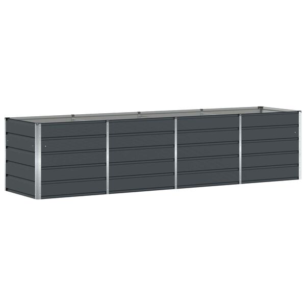 vidaXL Planter Anthracite 320 x 80 x 75 cm Steel