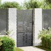 vidaXL Garden Gate 85x175 cm Corten Steel Square Design
