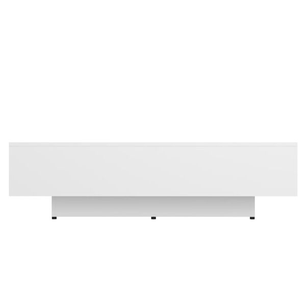 vidaXL Coffee Table White 100x49.5x31 cm Engineered Wood