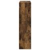 vidaXL Bathroom Wall Cabinet with Shelf Smoked Oak 40 x 16 x 62.5 cm