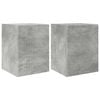 vidaXL TV Wall Cabinet 2 pcs Concerte Engineered Wood