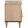 vidaXL TV Cabinet 70x33x46 cm Solid Wood Mango