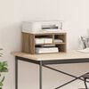 vidaXL Printer Stand Artisan Oak 40 x 32 x 22.5 cm Engineered Wood