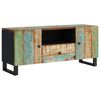 vidaXL TV Cabinet 105x33.5x46 cm Solid Wood Reclaimed&Engineered Wood
